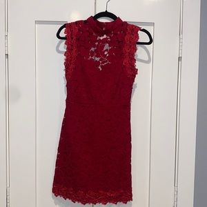 Forever 21 Red Mini Dress